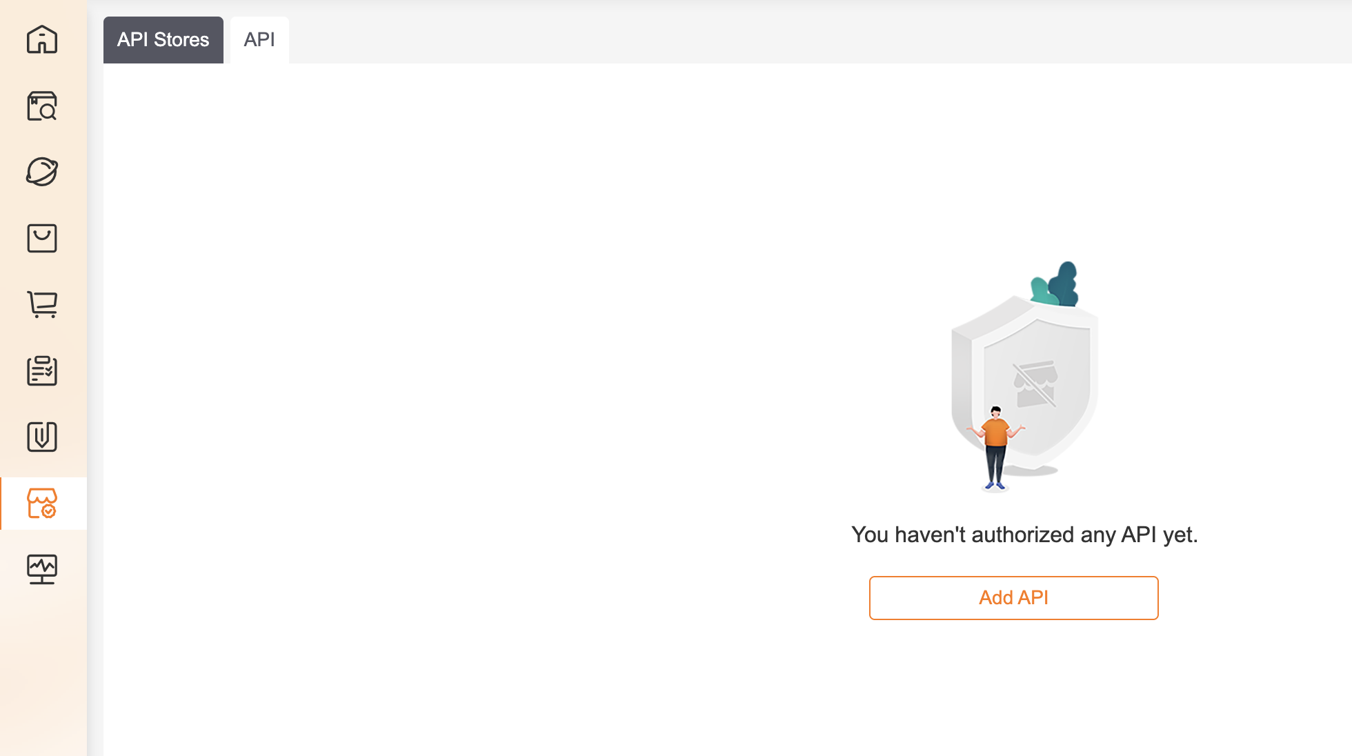 Step 2 - click Add API